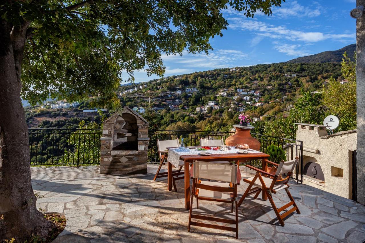 Villa Evridiki By Pelion Esties Агиос-Георгиос-Нилиас Экстерьер фото