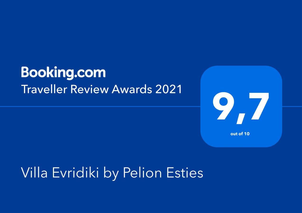 Villa Evridiki By Pelion Esties Агиос-Георгиос-Нилиас Экстерьер фото