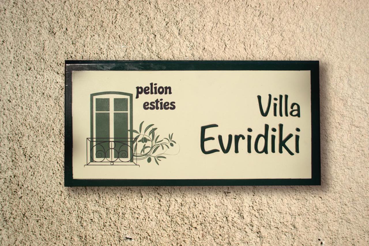 Villa Evridiki By Pelion Esties Агиос-Георгиос-Нилиас Экстерьер фото